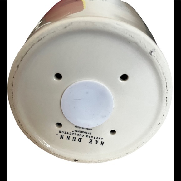 Rae Dunn PEACE Birdhouse with Christmas Tree on BACK - NWT - Picture 3 of 4